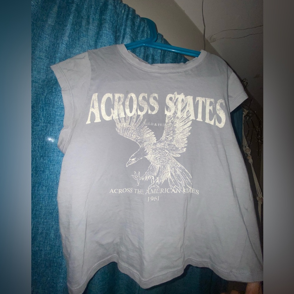 Cropped muscle tee